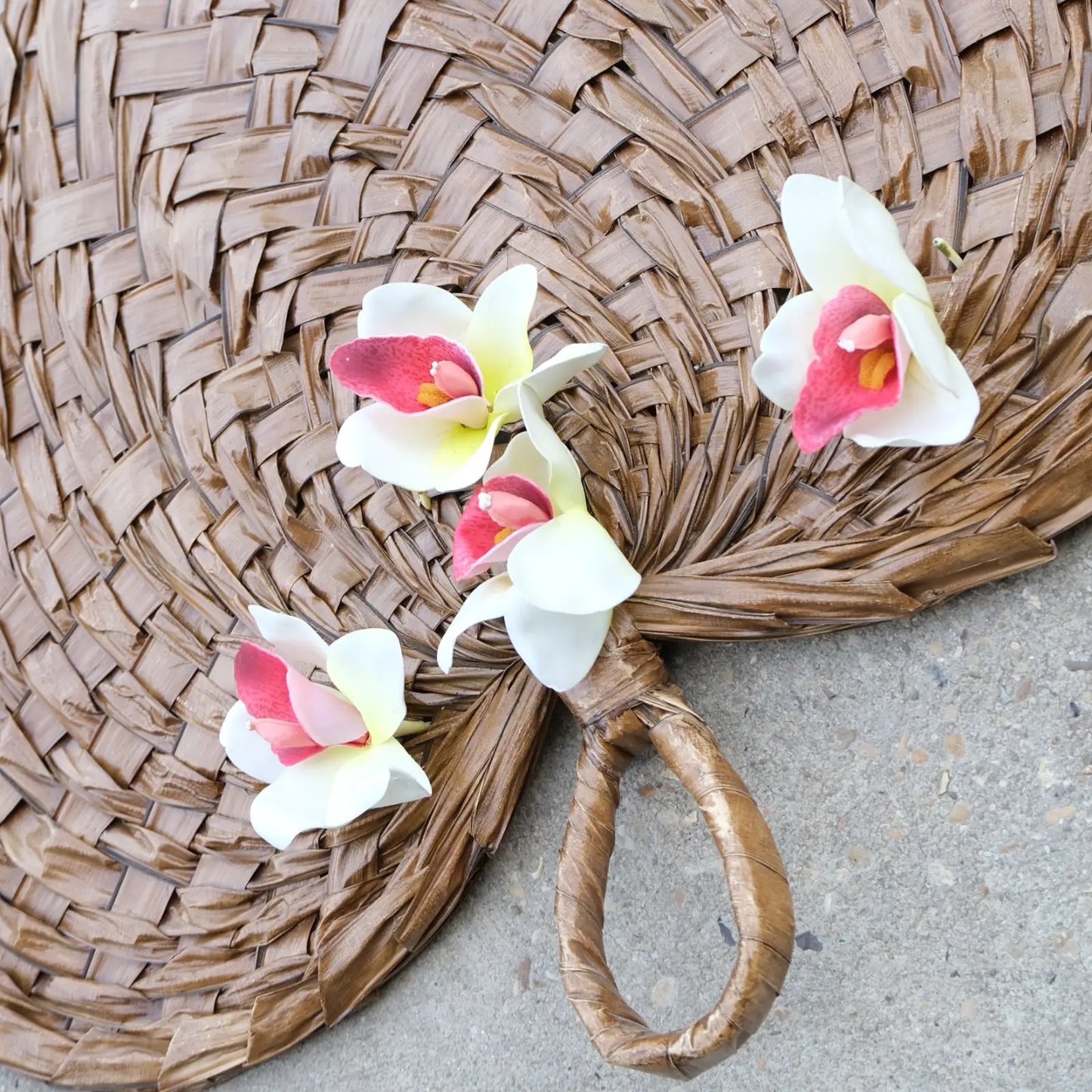 Fausses fleurs orchidée