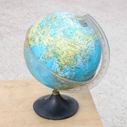 globe terrestre vintage