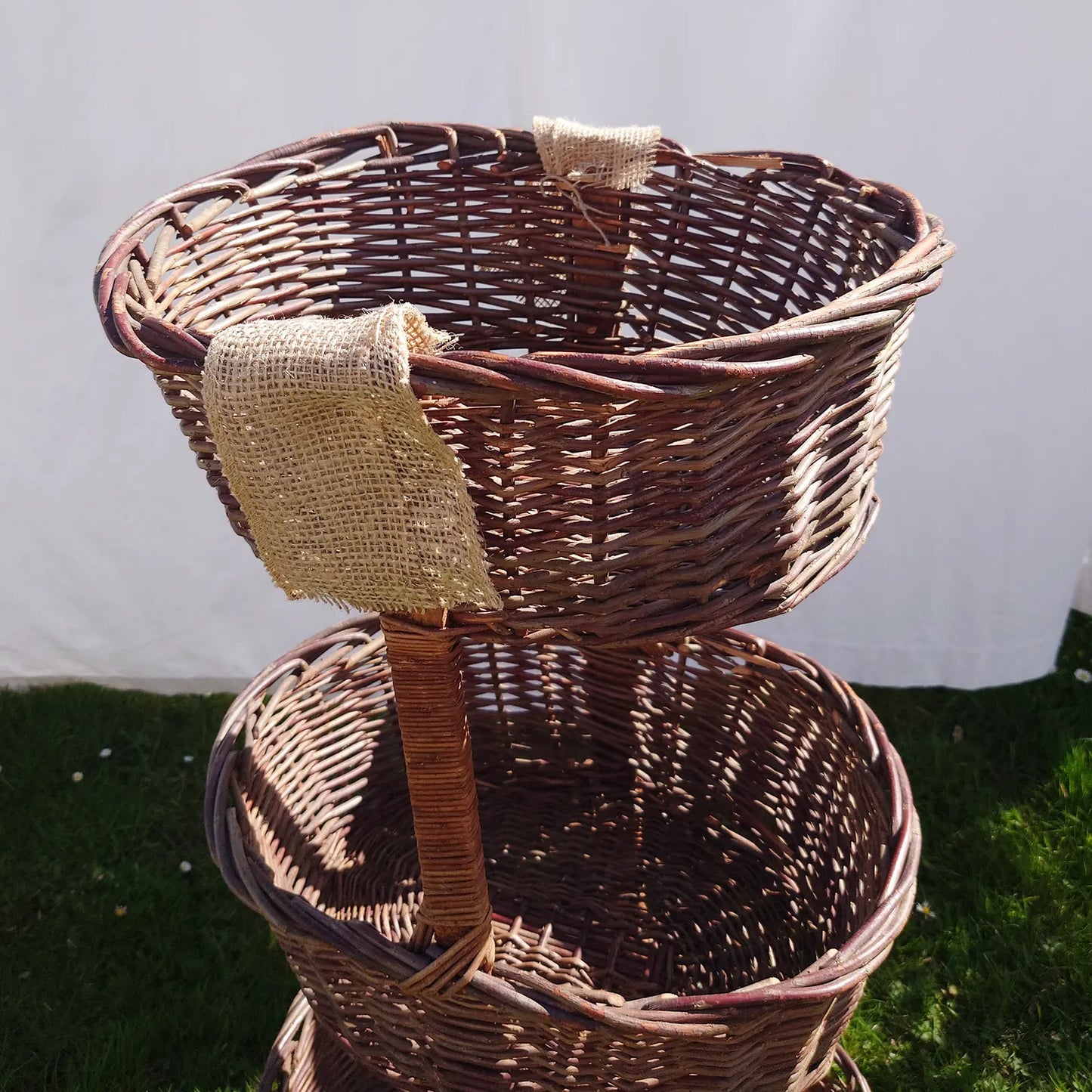 Détail panier osier