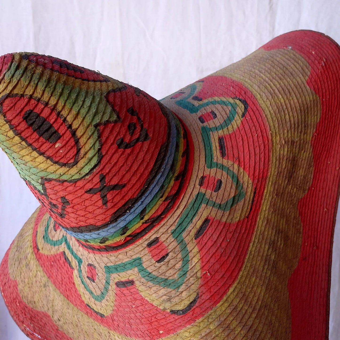 Sombrero coloré vintage