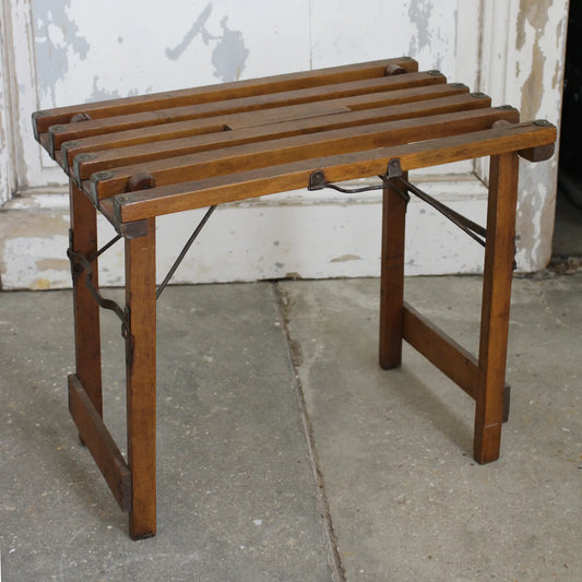tabouret en bois repliable de voyage