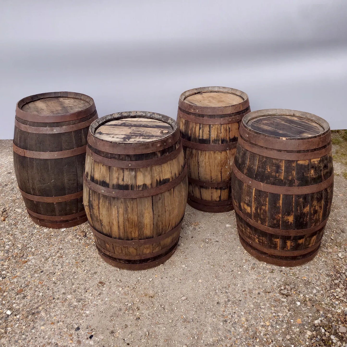 Tonneaux en bois pour événementiel