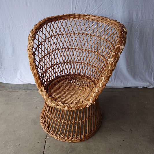 Assise rotin ronde