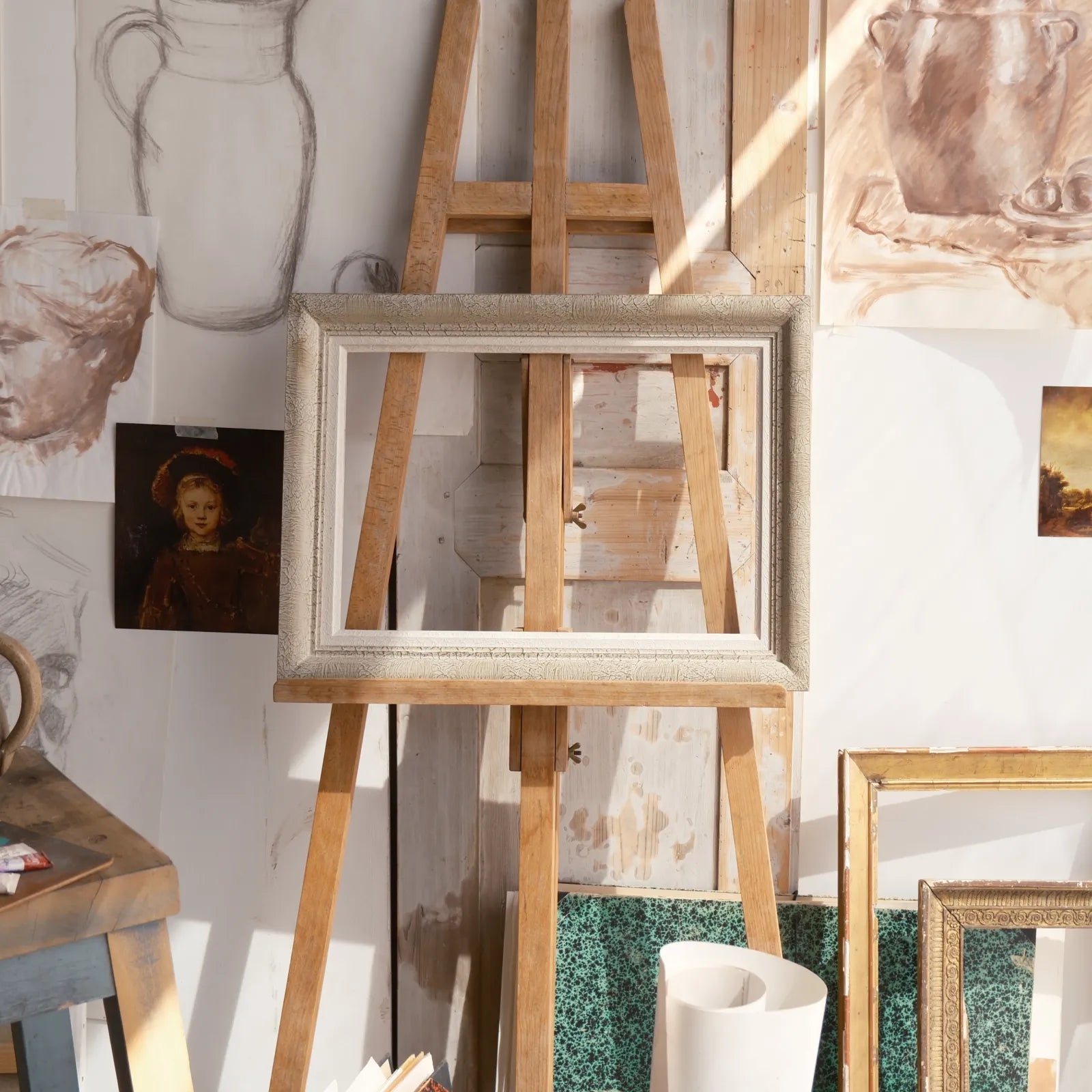 cadre en bois décor art