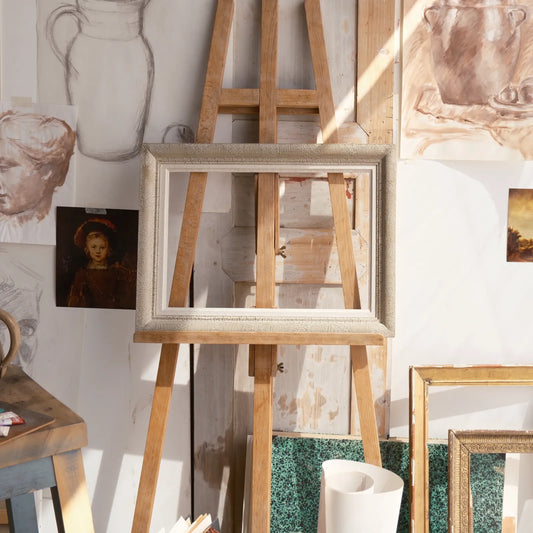 cadre en bois décor art