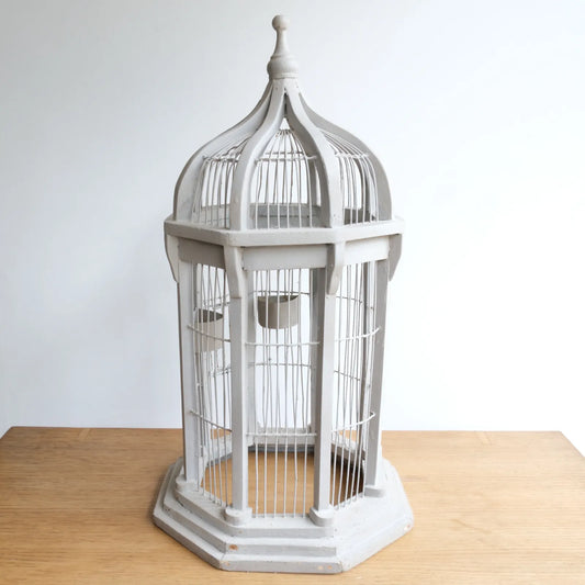 Cage à oiseaux bois