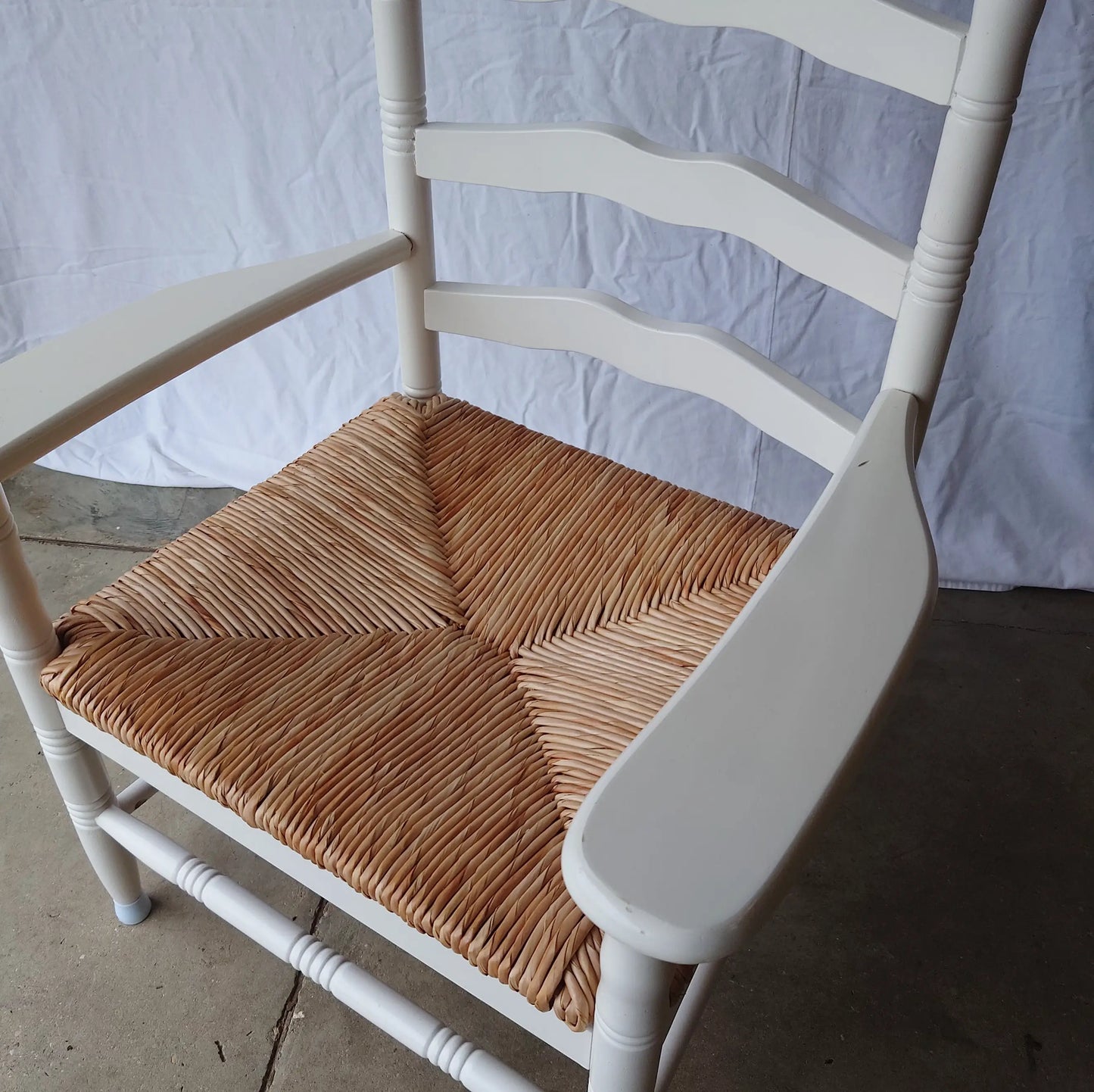 Assise paille grand chaise ferme