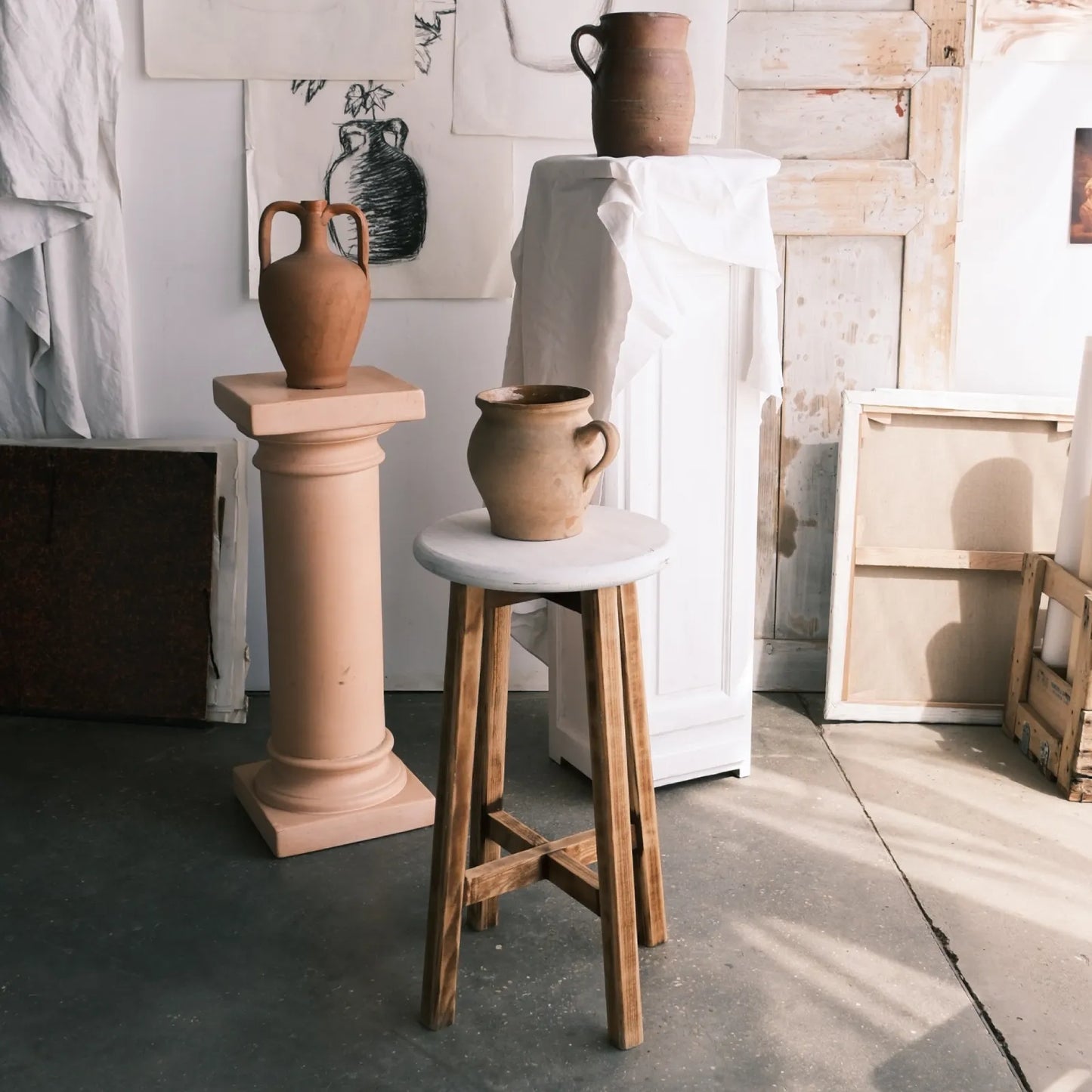 décor atelier poterie