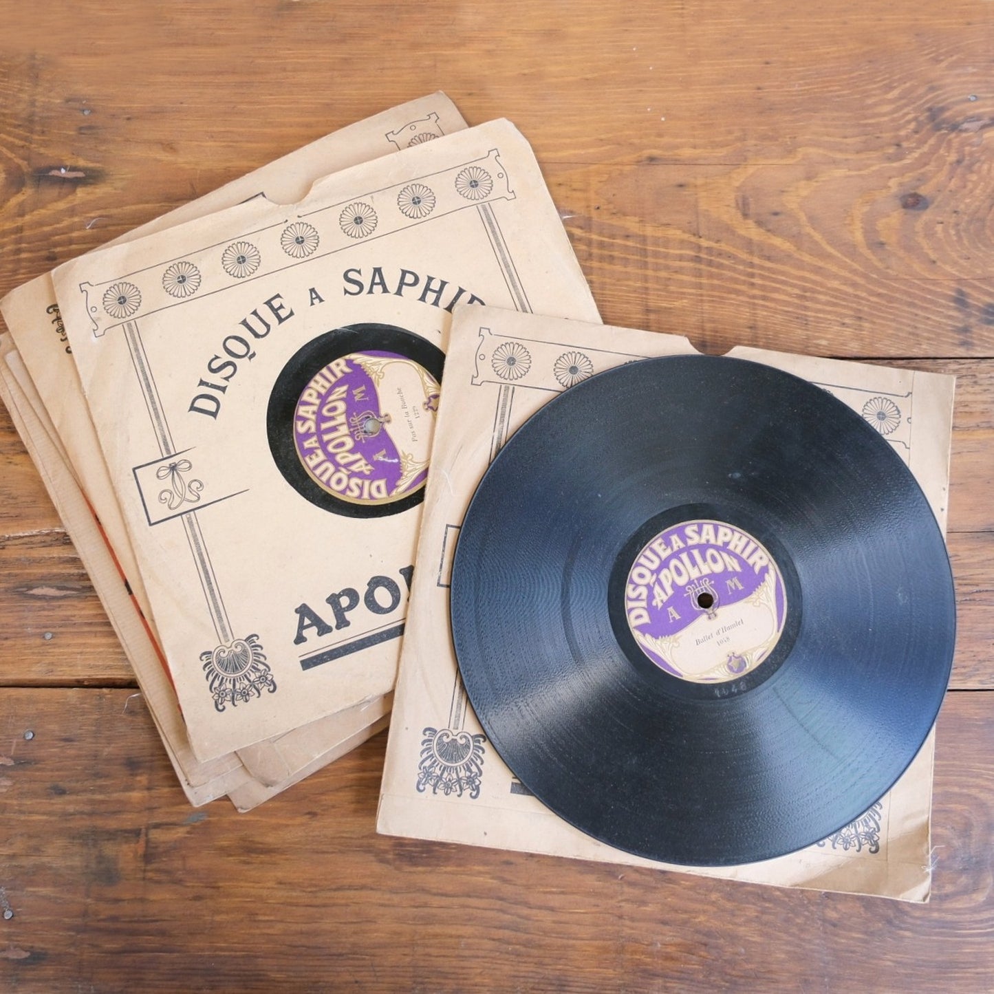 disque saphir vintage