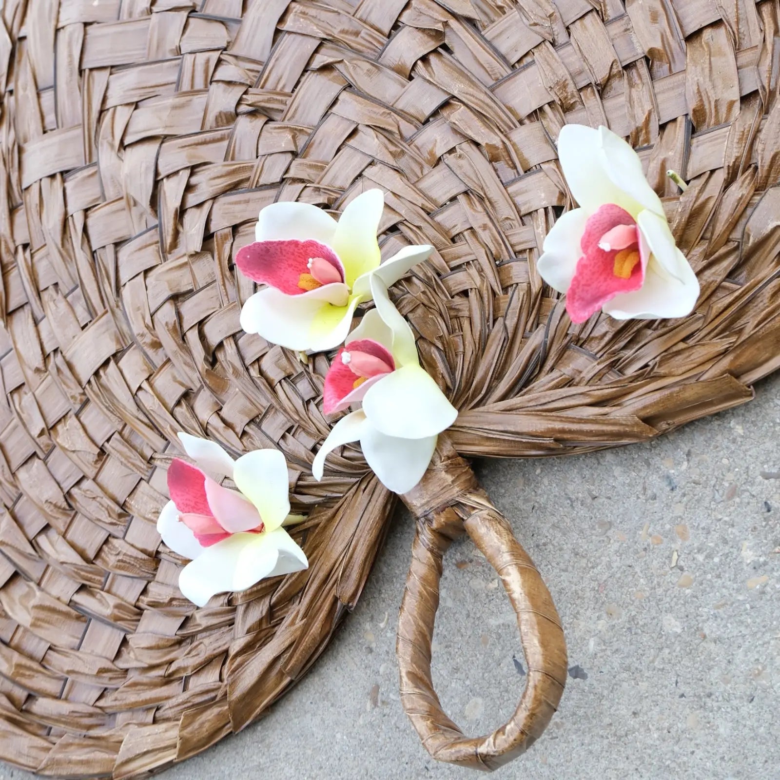 Fausses fleurs orchidée