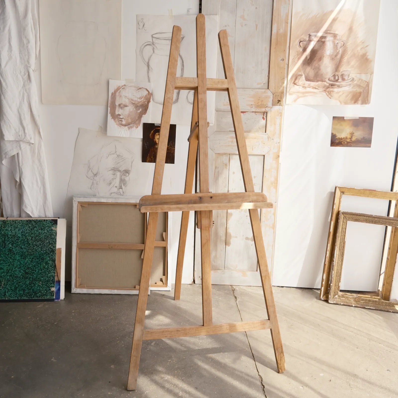 chevalet d'artiste pour tableau