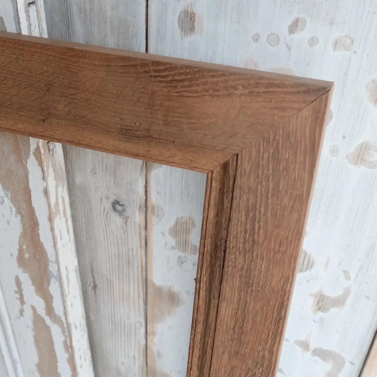 Détail du cadre en bois pour decor photobooth