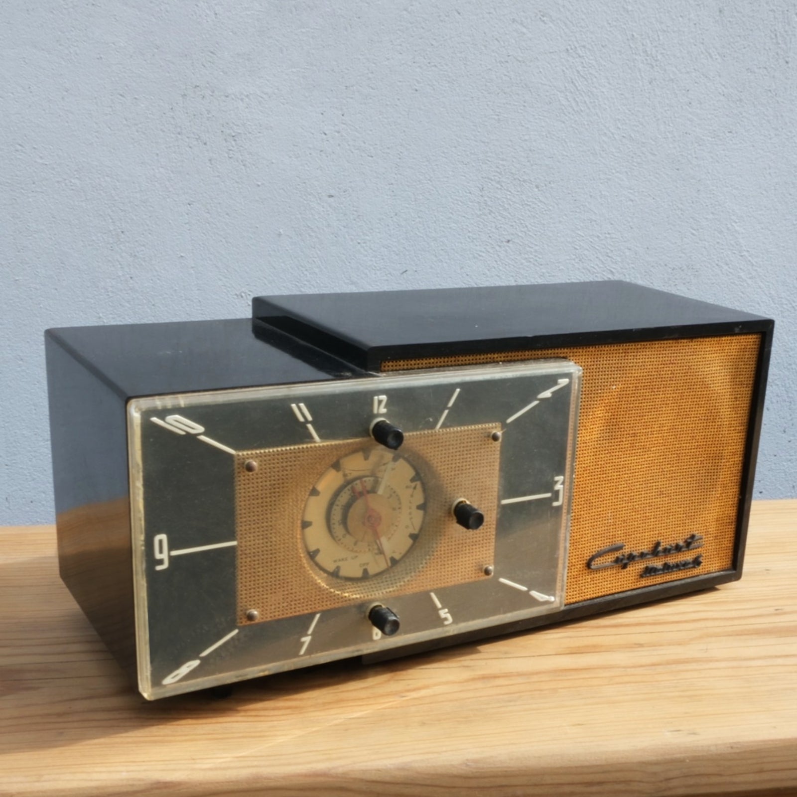 horloge radio vintage