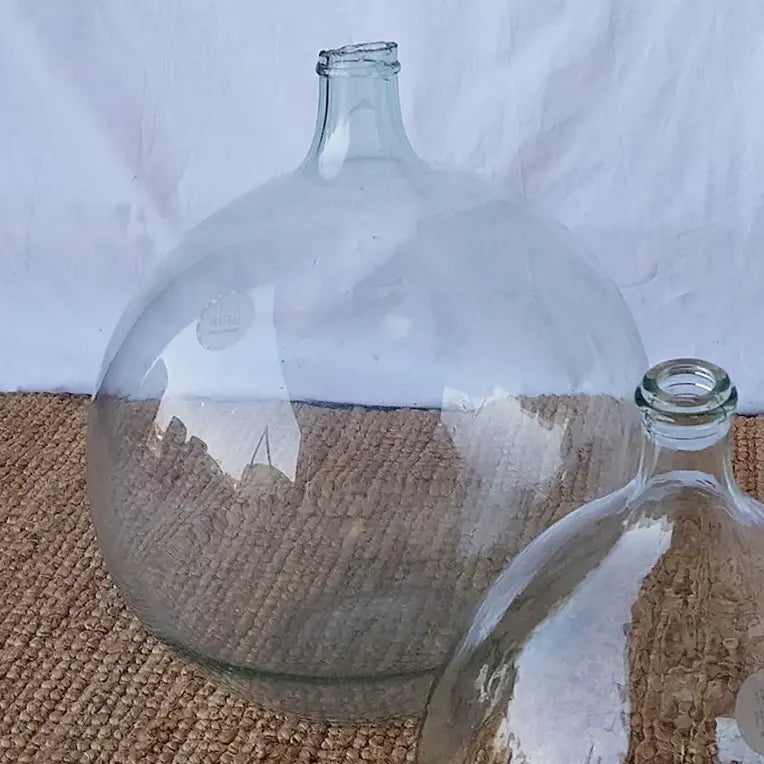 Dame-jeanne verre transparent