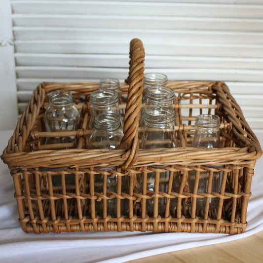 panier rectangulaire pour petites bouteilles