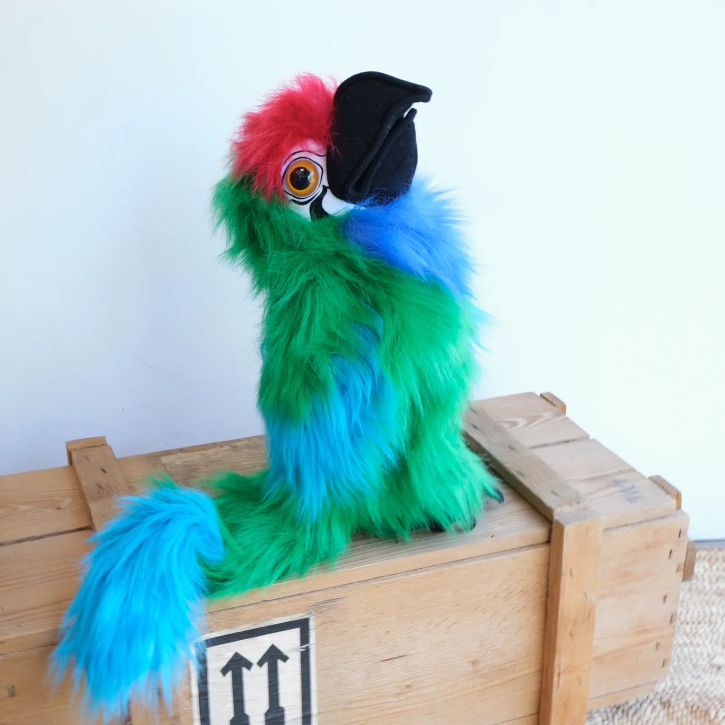 Peluche perroquet