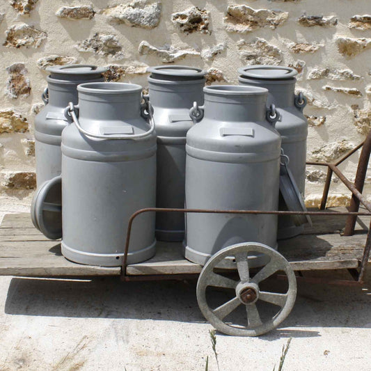 Grands vases, pots à lait