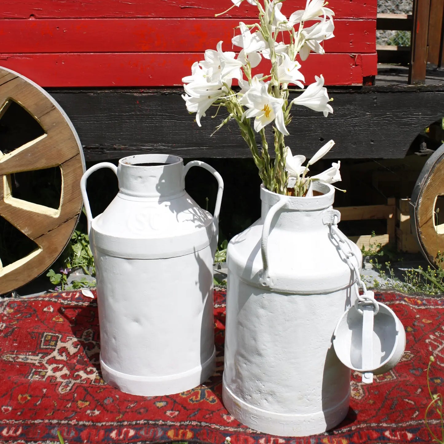 Vases XXL thème champêtre