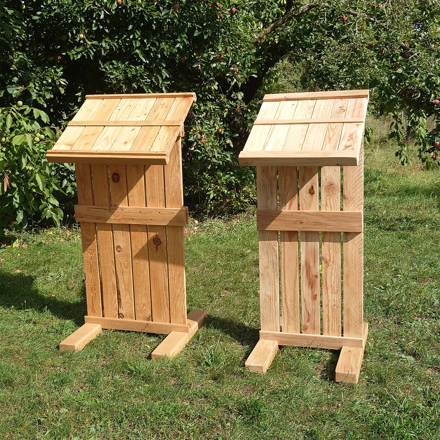 Pupitre en bois de palettes