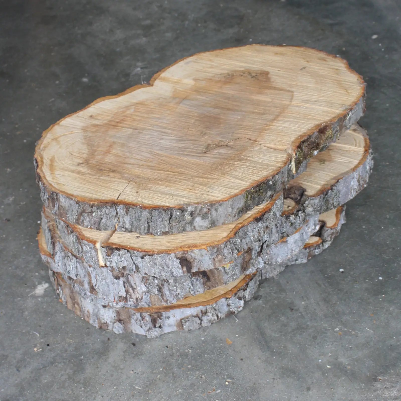 Grands rondins en bois