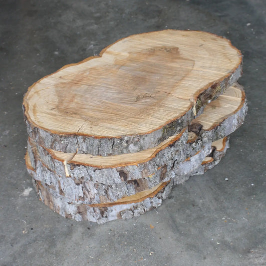 Grands rondins en bois