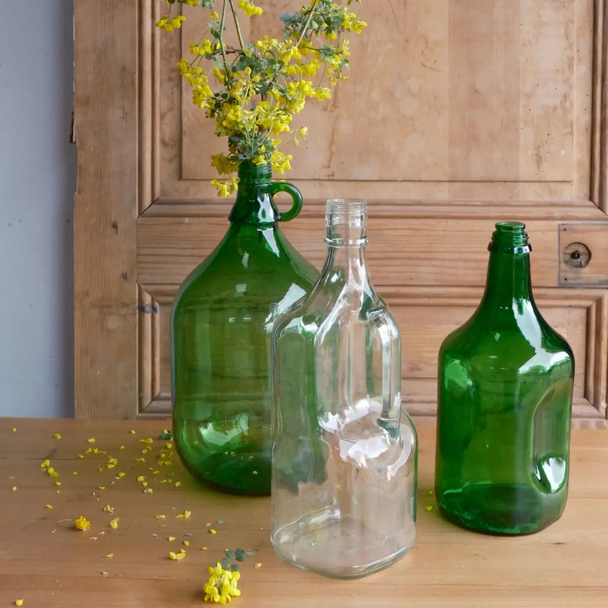 Soliflore bonbonne verre