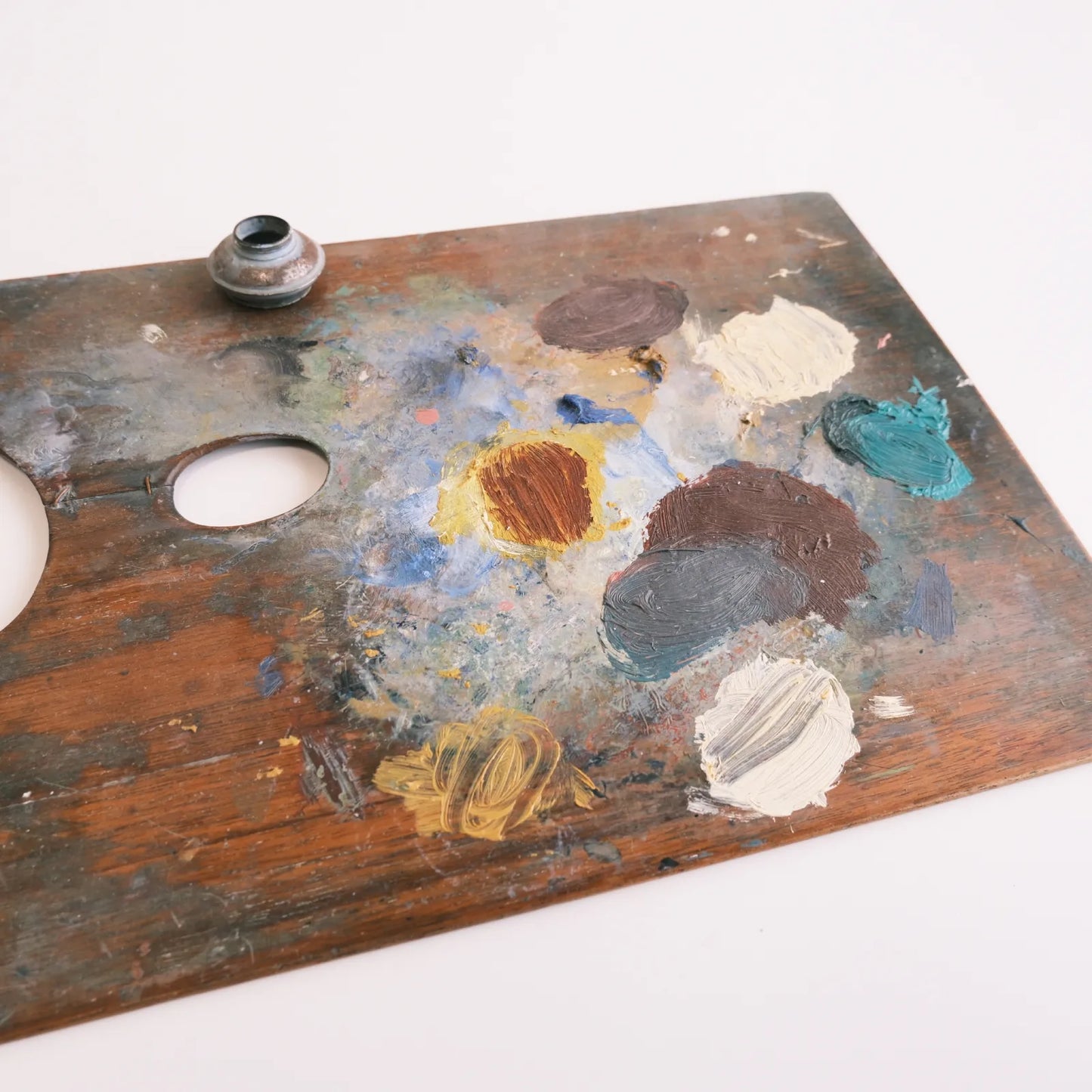palette peintre ancienne