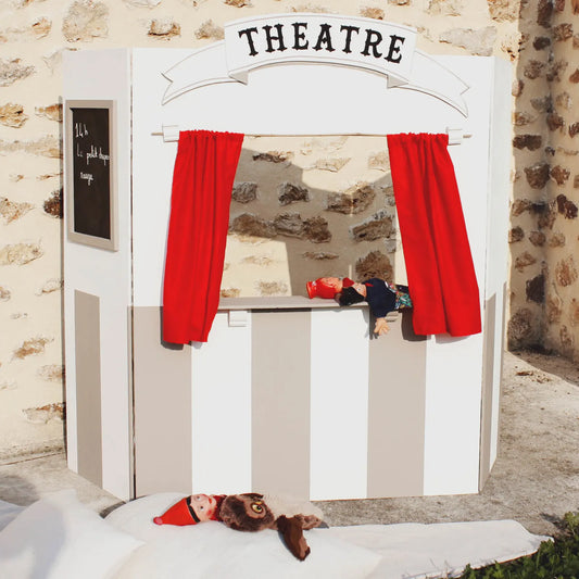 vue du théâtre de maronnette