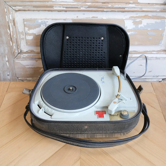 tourne-disque vintage décoration années 70