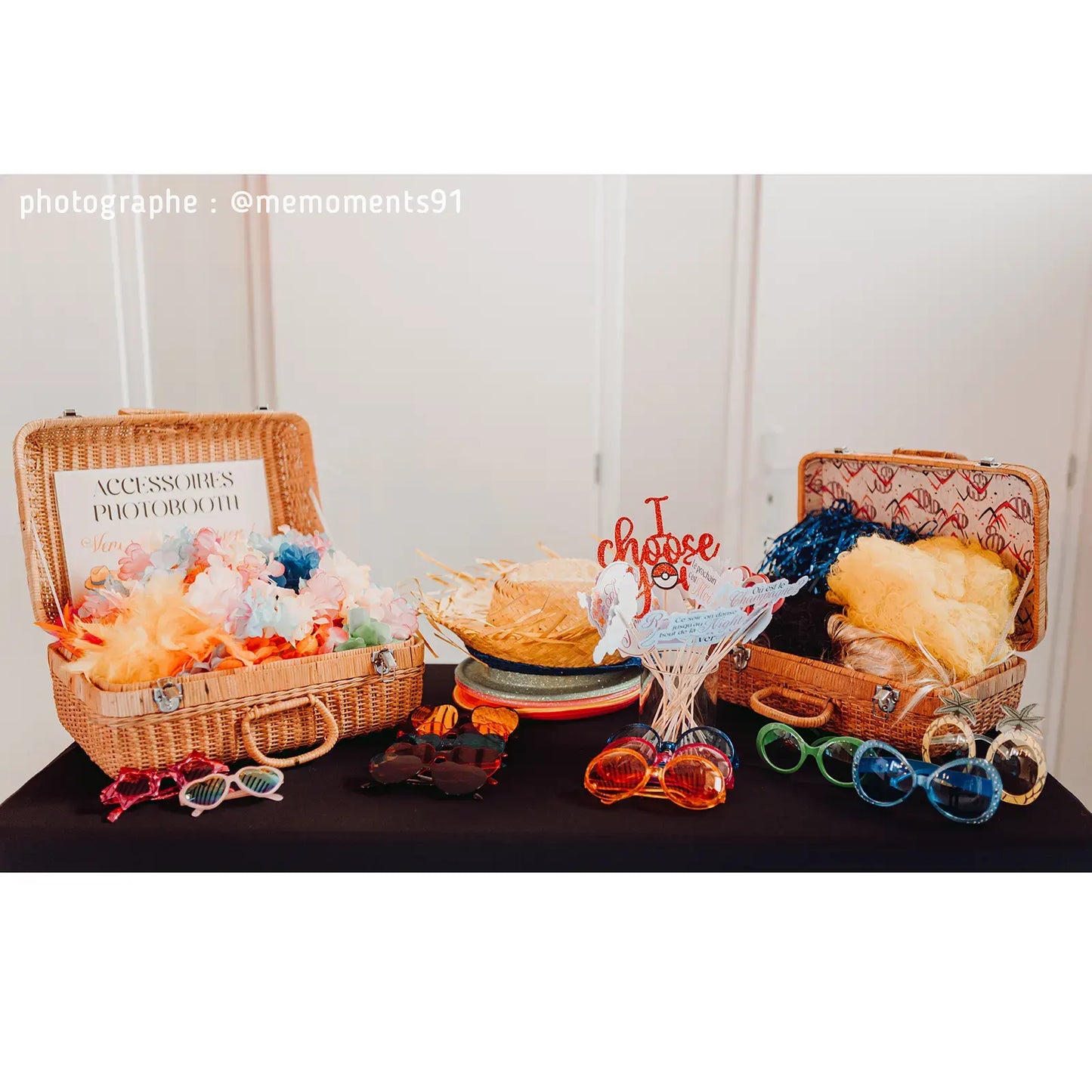 Valises en rotin