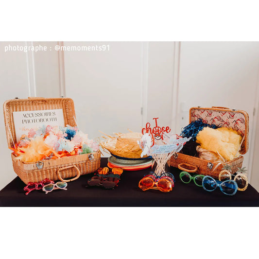 Valises en rotin