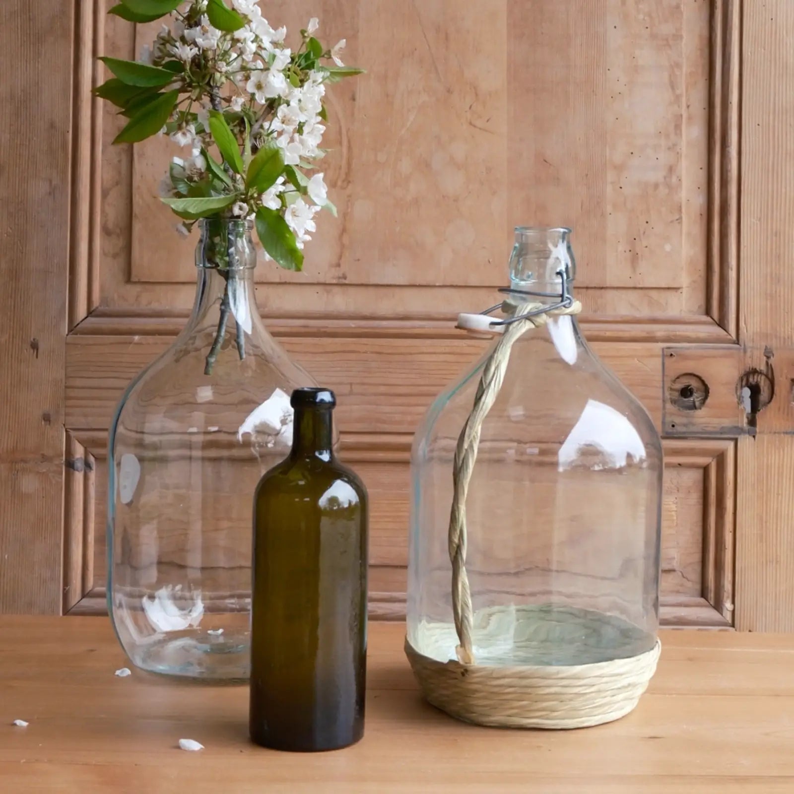 Bonbonne soliflore pour decor table