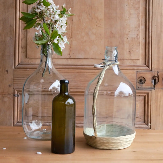 Bonbonne soliflore pour decor table