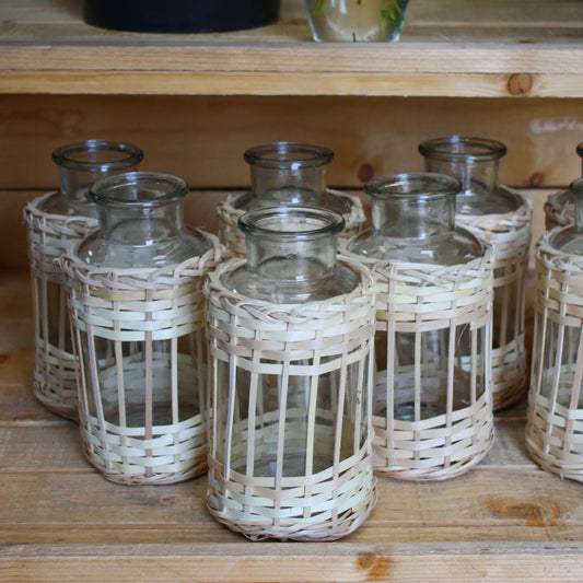 vases avec osier
