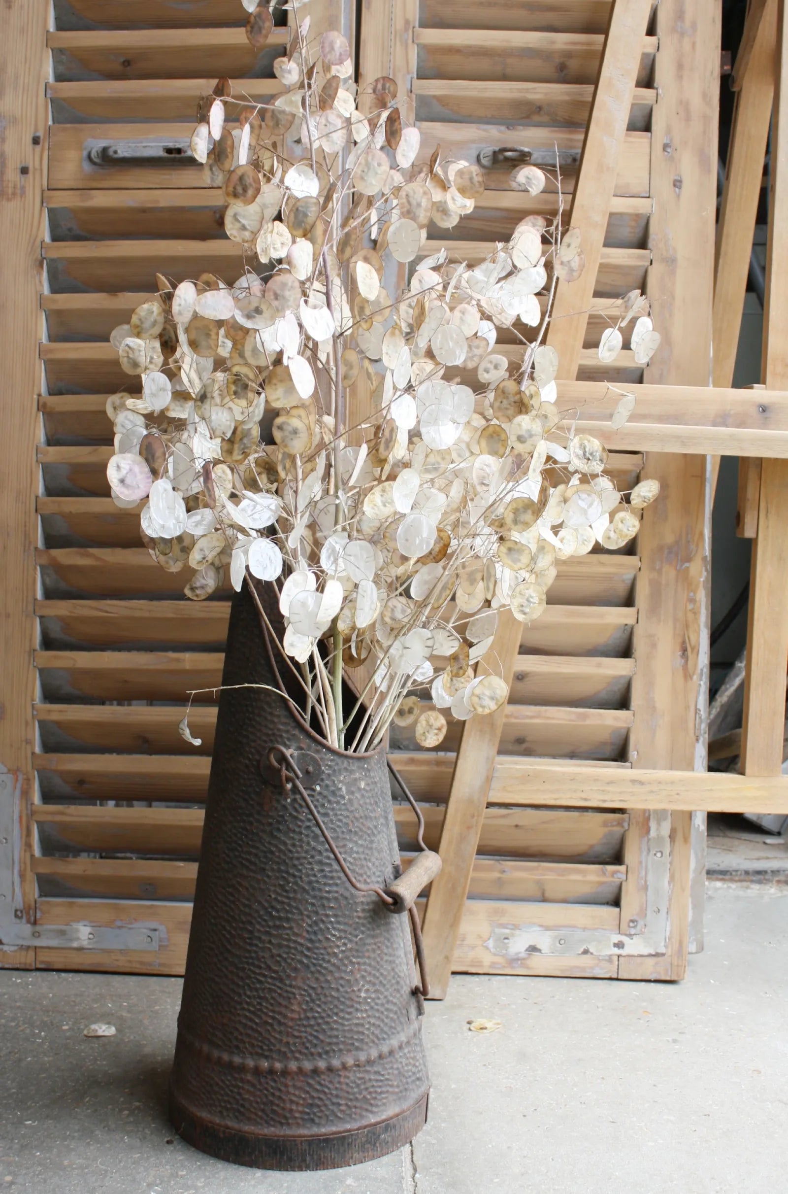 seau à charbon déco champêtre